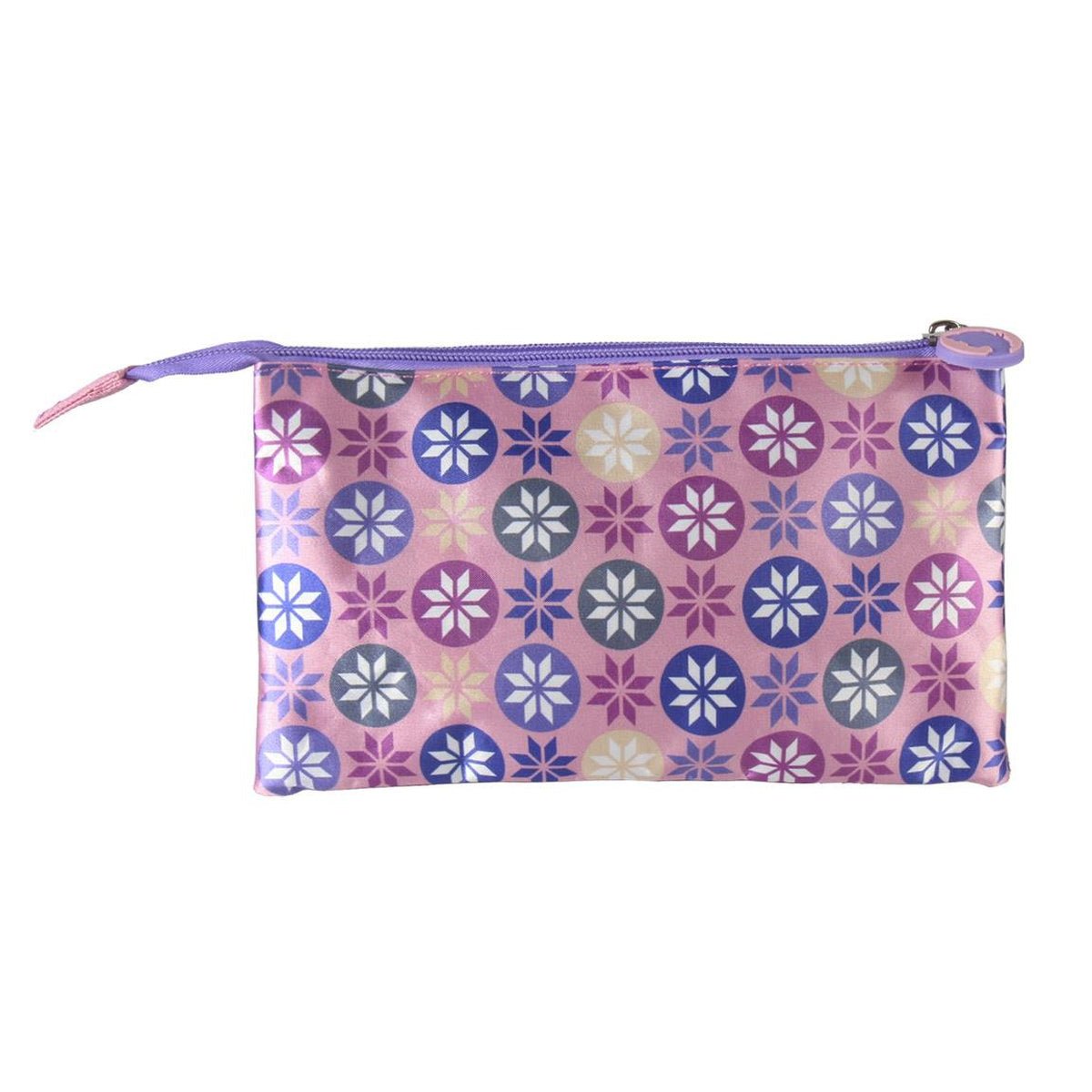 A - ESTUCHE PORTATODO 3 COMPARTIMENTOS FROZEN DISNEY - ILUSION SHOP