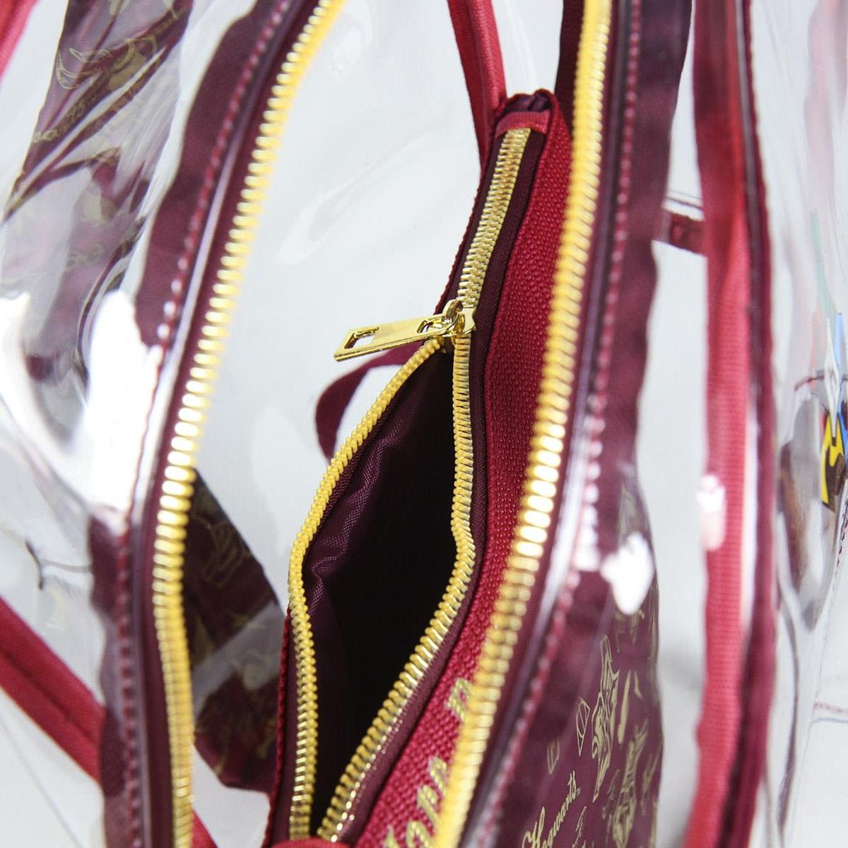 A - MOCHILA CASUAL MODA TRANSPARENTE HP - ILUSION SHOP