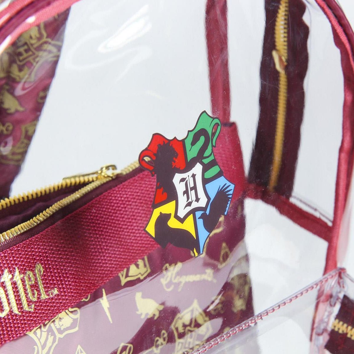 A - MOCHILA CASUAL MODA TRANSPARENTE HP - ILUSION SHOP