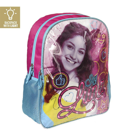 A - MOCHILA CON LUZ YO SOY LUNA DISNEY - ILUSION SHOP