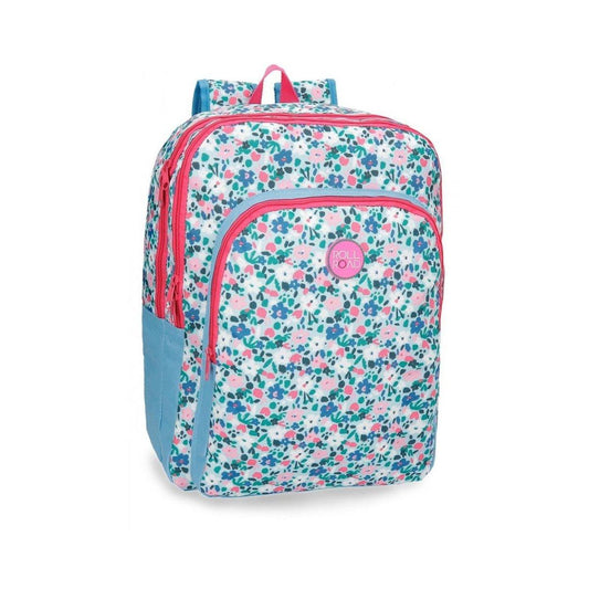 A - MOCHILA DOBLE ROLL ROAD PTRETY BLUE - ILUSION SHOP