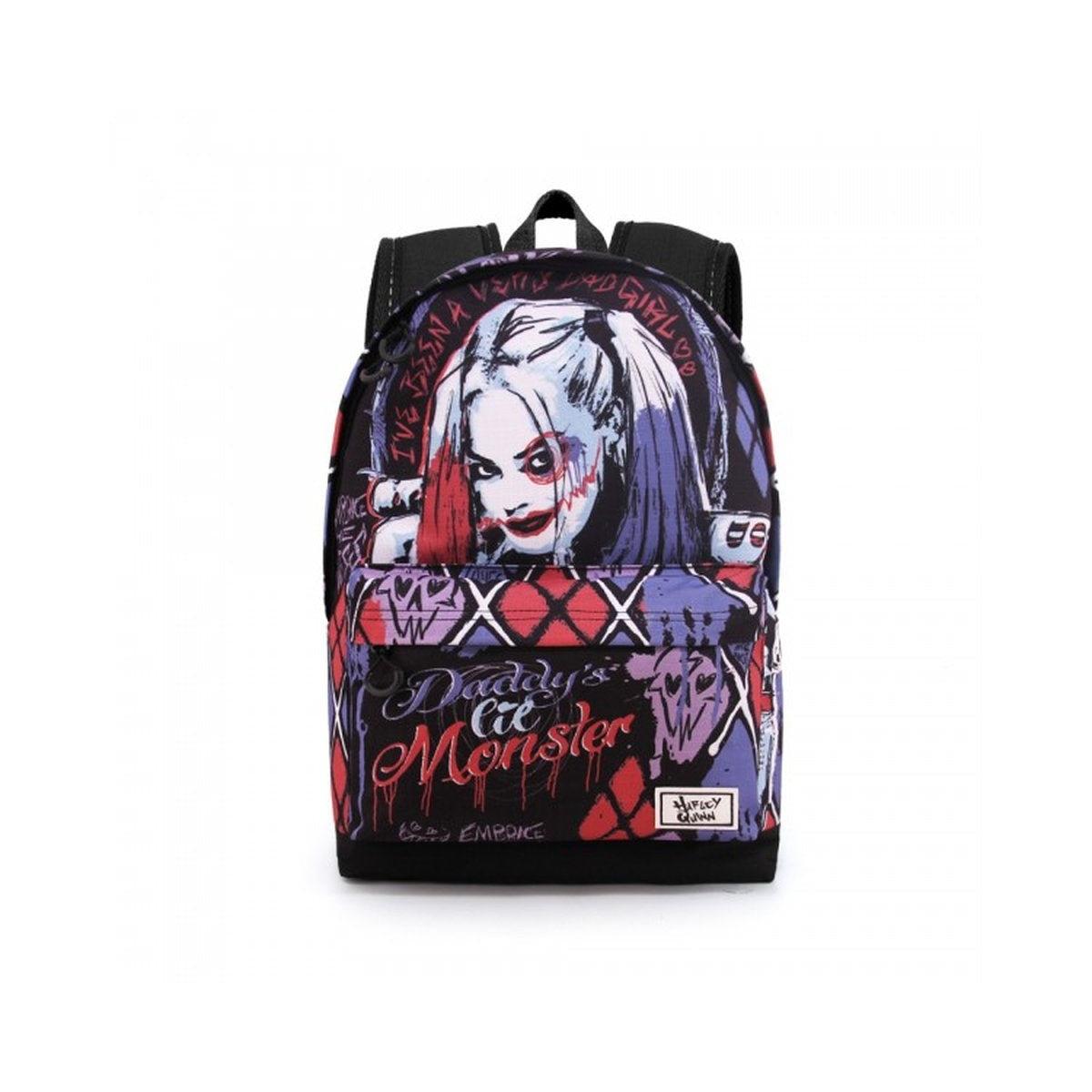 A - MOCHILA HS 1.2 CRAZY HARLEY QUINN - ILUSION SHOP