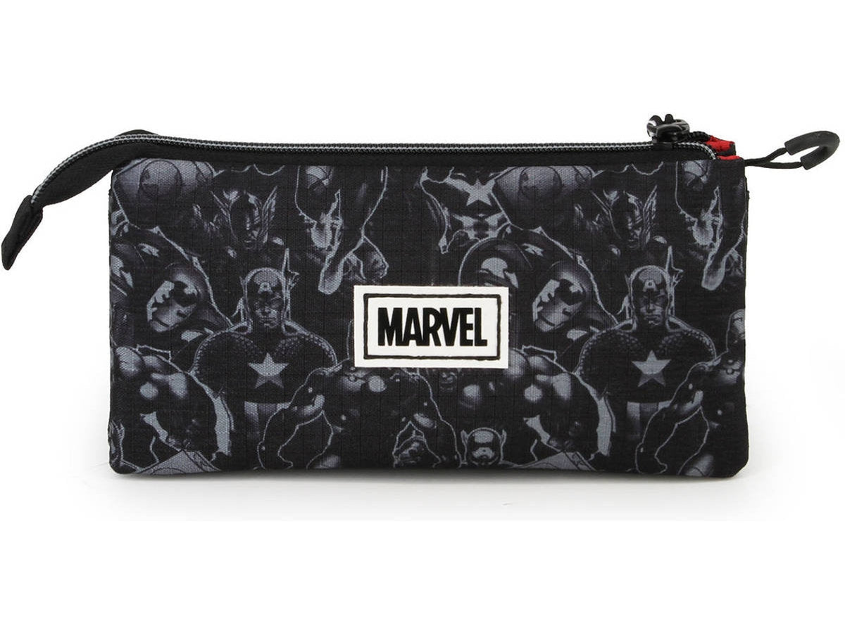 ESTUCHE PORTATODO TRIPLE HS TIMELY MARVEL