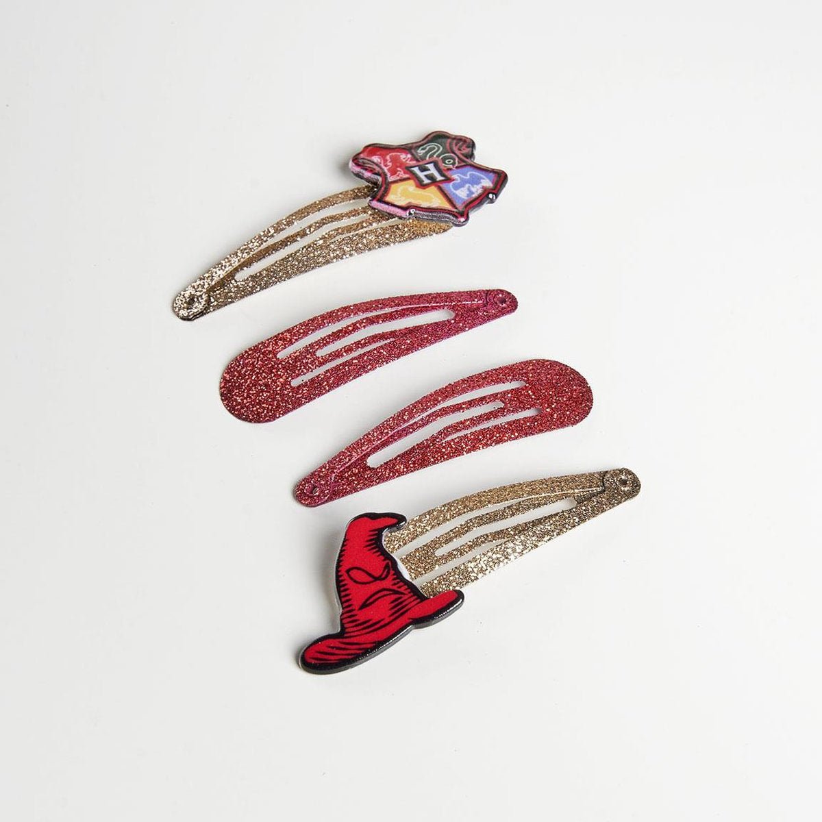 ACCESORIO PELO CLICPS 4 PZ HARRY POTTER - ILUSION SHOP