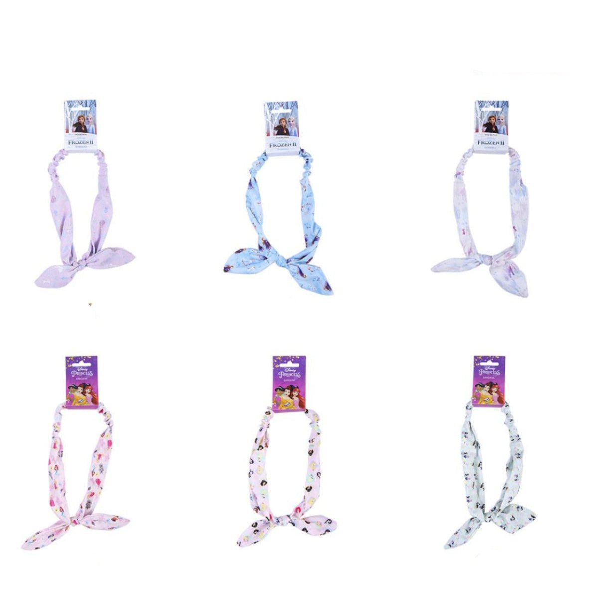 ACCESORIOS PELO BANDANA PRINCESAS - ILUSION SHOP