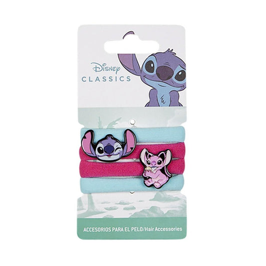 ACCESORIOS PELO CLETERO 4 PIEZAS STITCH - ILUSION SHOP