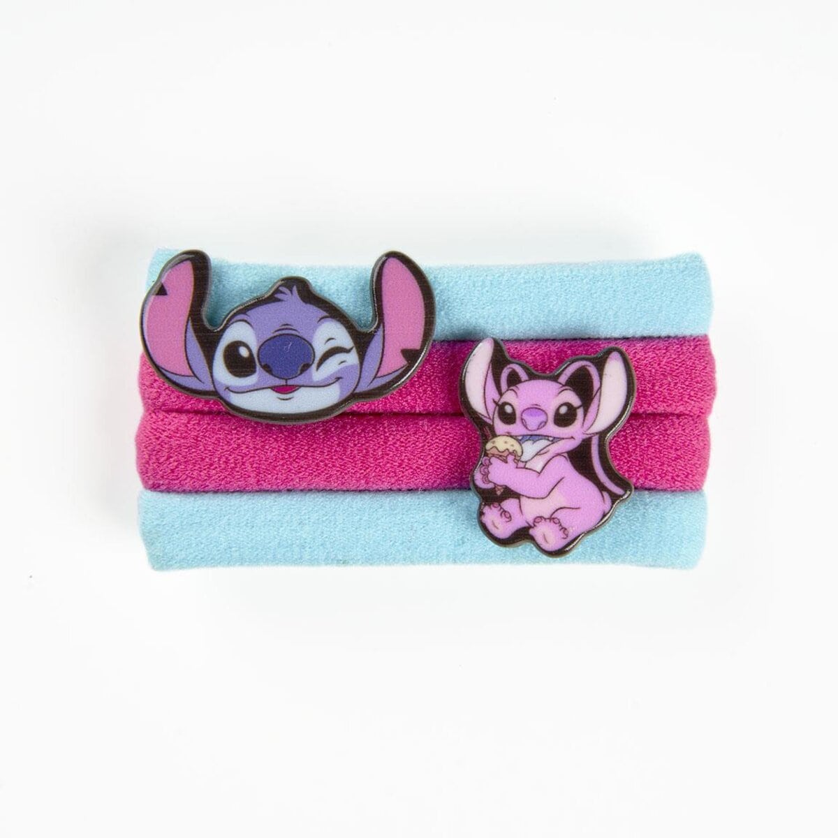 ACCESORIOS PELO CLETERO 4 PIEZAS STITCH - ILUSION SHOP