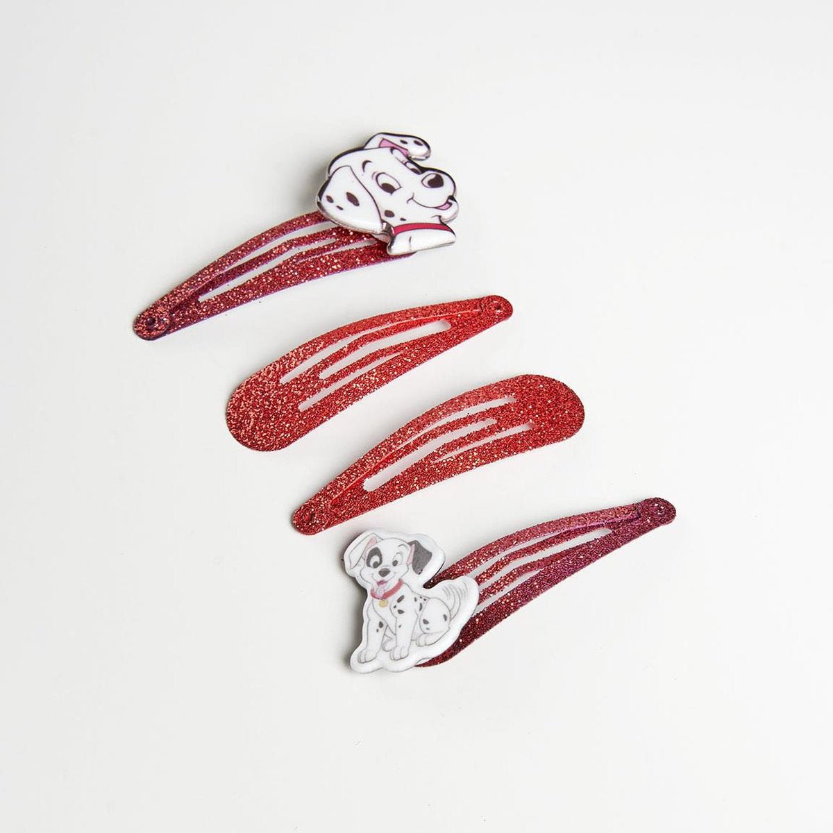 ACCESORIOS PELO CLIPS 4 PIEZAS DISNEY 100 DALMATA - ILUSION SHOP