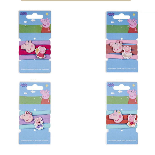 ACCESORIOS PELO COLETERO 4 PZ PEPPA PIG - ILUSION SHOP