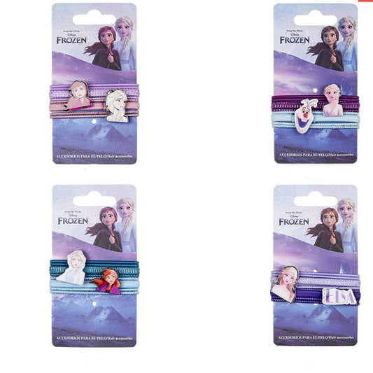 ACCESORIOS PELO ELASTICOS FROZEN - ILUSION SHOP