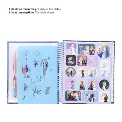 ALBUM ACTIVIDADES COLOREABLE FROZEN - ILUSION SHOP
