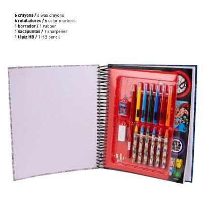 ALBUM ACTIVIDADES COLOREABLE MARVEL - ILUSION SHOP