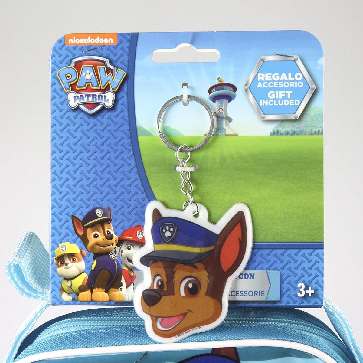 BANDOLERA AJUSTABLE CON LLAVERO PAW PATROL - ILUSION SHOP