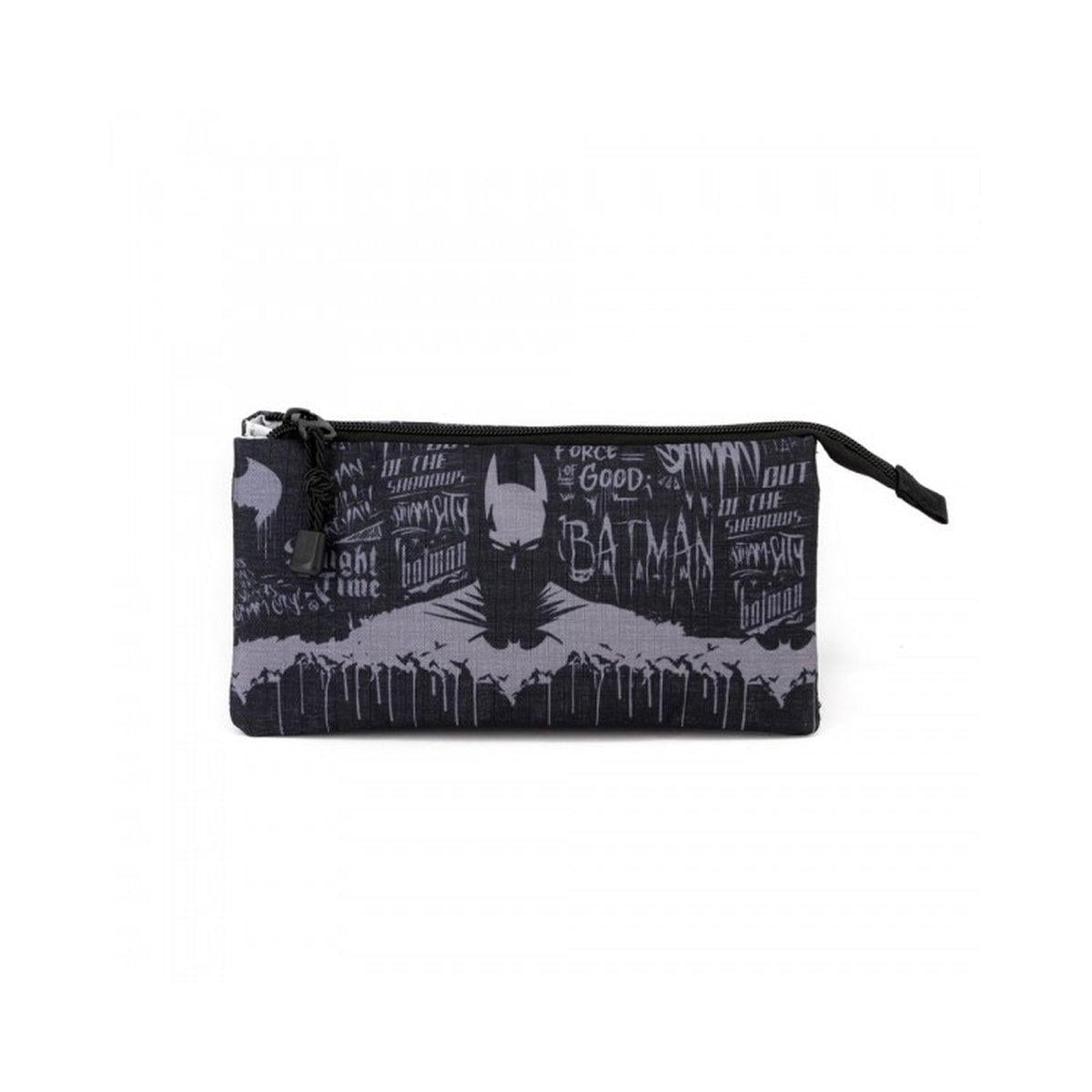 BATMAN ESTUCHE PORTATODO TRIPLE HS GOTHAN - ILUSION SHOP