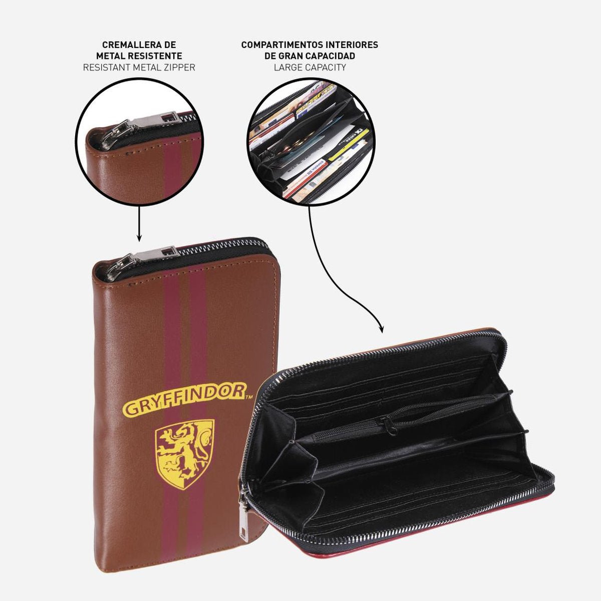 BILLETERO POLIPIEL HARRY POTTER - ILUSION SHOP