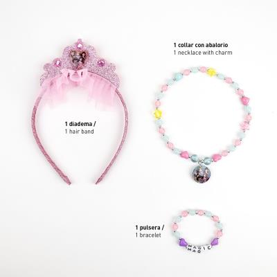 BISUTERIA PACK 3 PIEZAS PRINCESS - ILUSION SHOP
