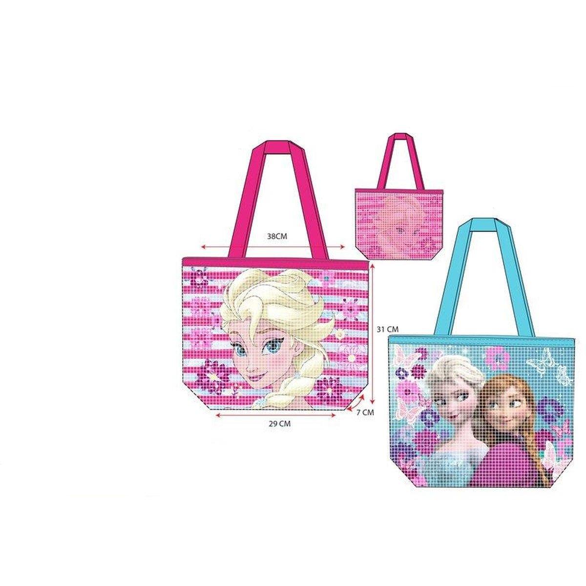 BOLSA PLAYA FROZEN - ILUSION SHOP