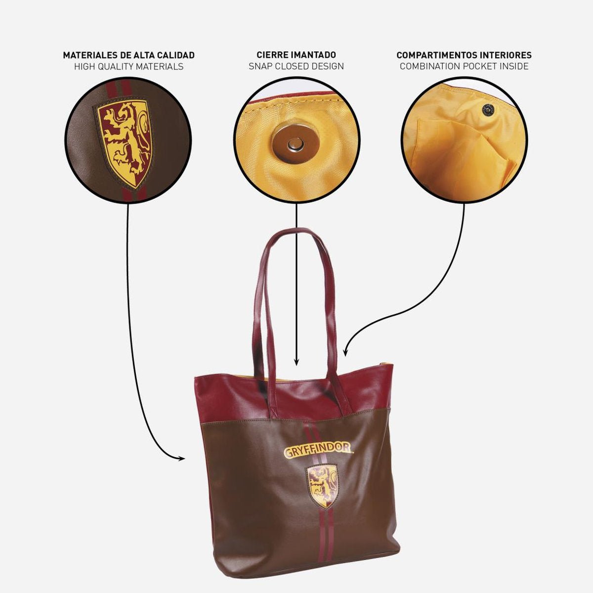 BOLSA SHOPPING POLIPIEL HARRY POTTER - ILUSION SHOP