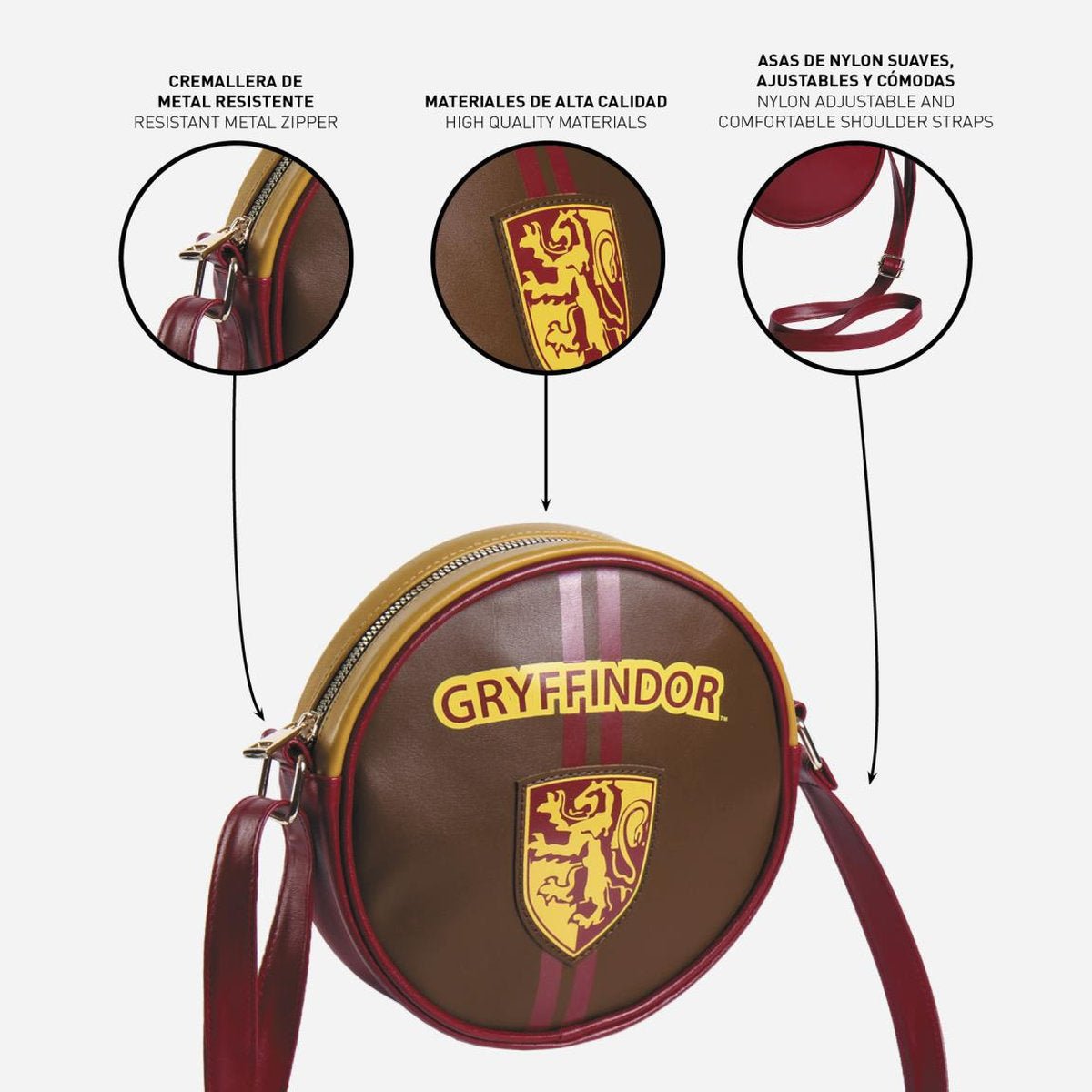 BOLSO BANDOLERA POLIPIEL HARRY POTTER - ILUSION SHOP
