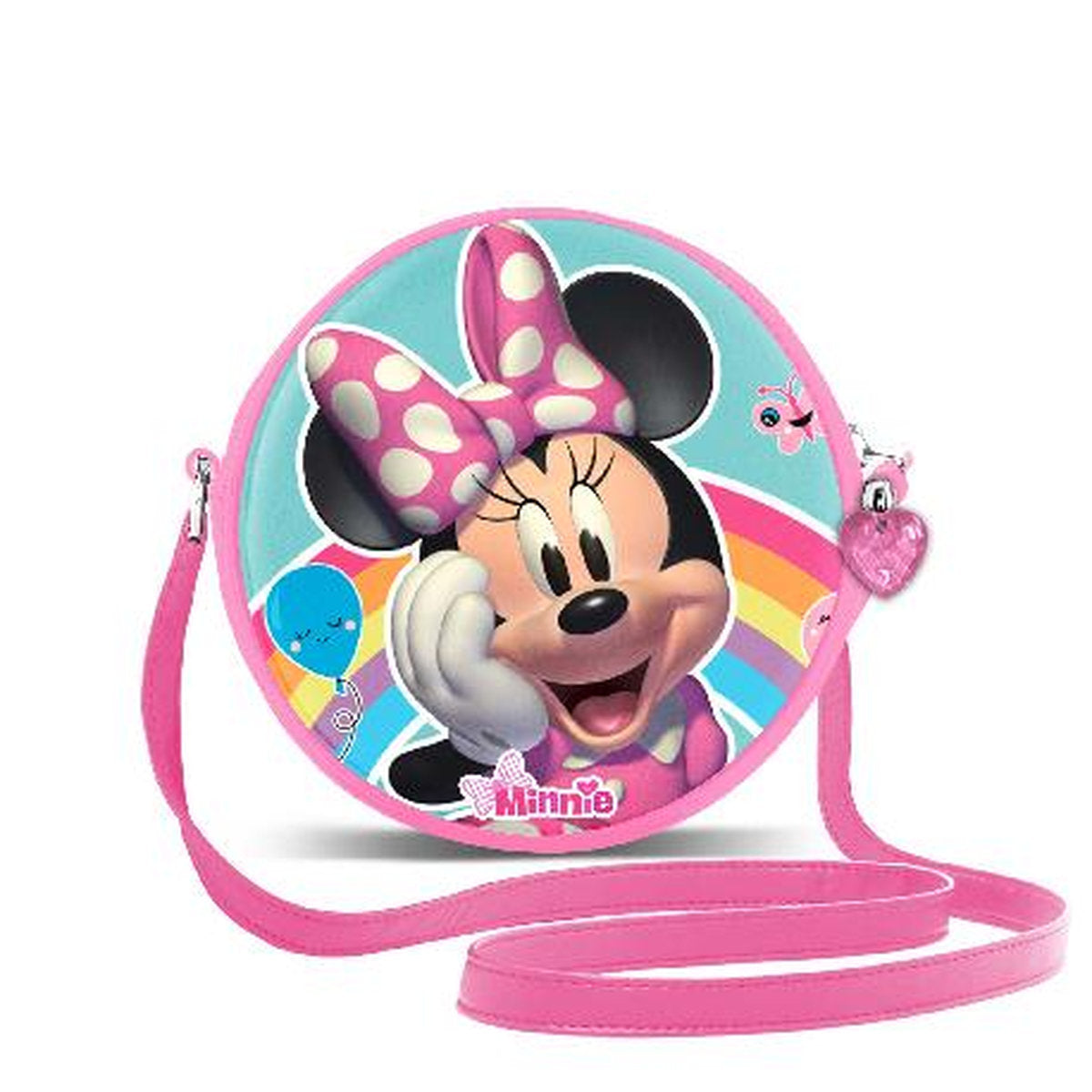 BOLSO REDONDO MINNIE RAINBOW