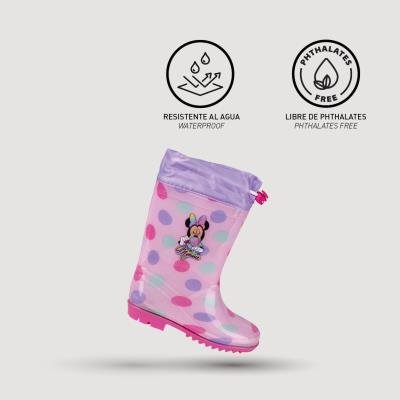 BOTAS LLUVIA PVC MINNIE - ILUSION SHOP