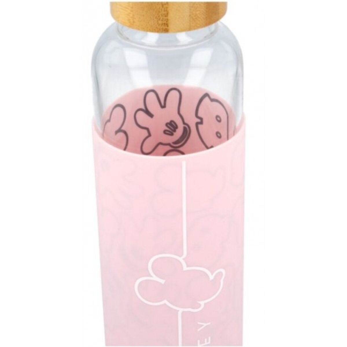 BOTELLA CRISTAL CON FUNDA SILICONA 585ML - ILUSION SHOP