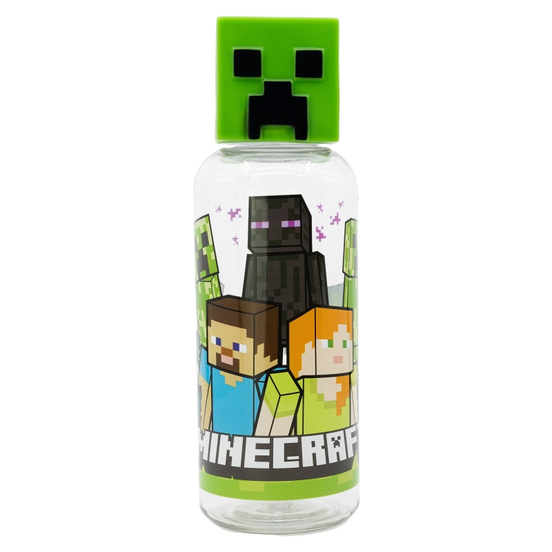 BOTELLA FIGURITA 3D 560 ML  MINECRAFT