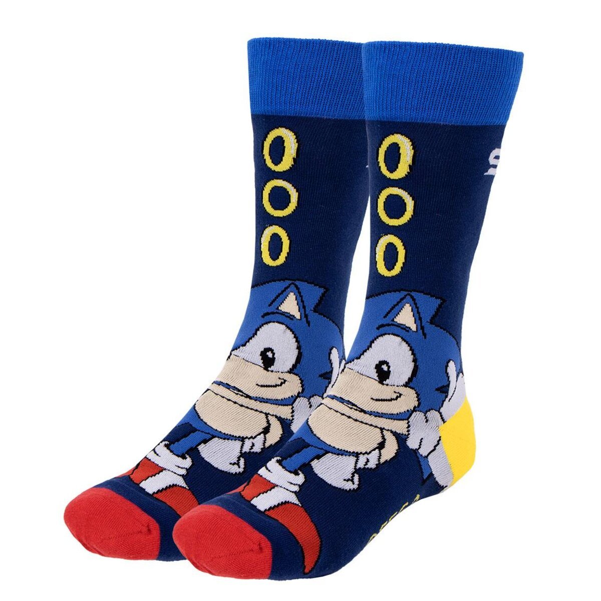 CALCETINES CAJA 3 PIEZAS SONIC - ILUSION SHOP