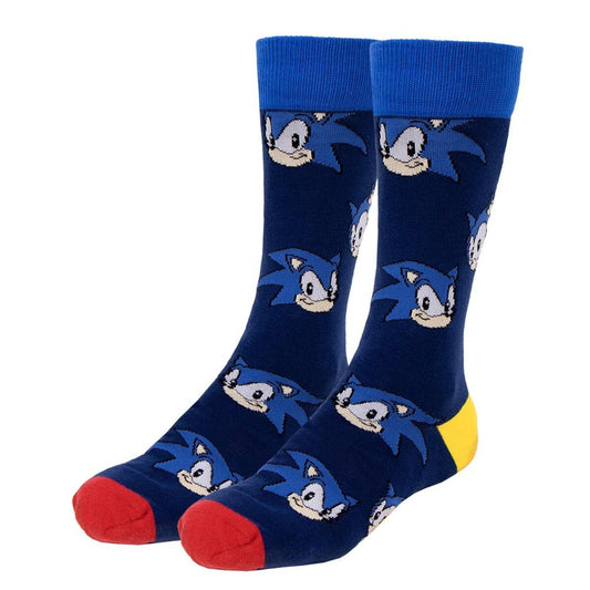 CALCETINES CAJA 3 PIEZAS SONIC - ILUSION SHOP