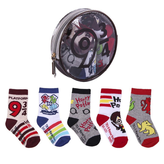 CALCETINES NECECER 5 PIEZAS HARRY POTTER - ILUSION SHOP
