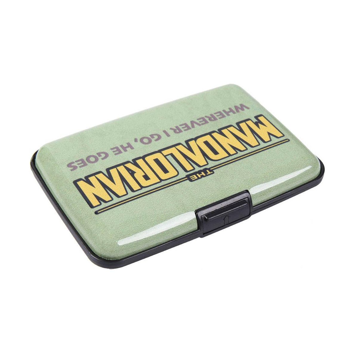 CARTERA TARJETERO RIGIDO THE MANDALORIAN - ILUSION SHOP