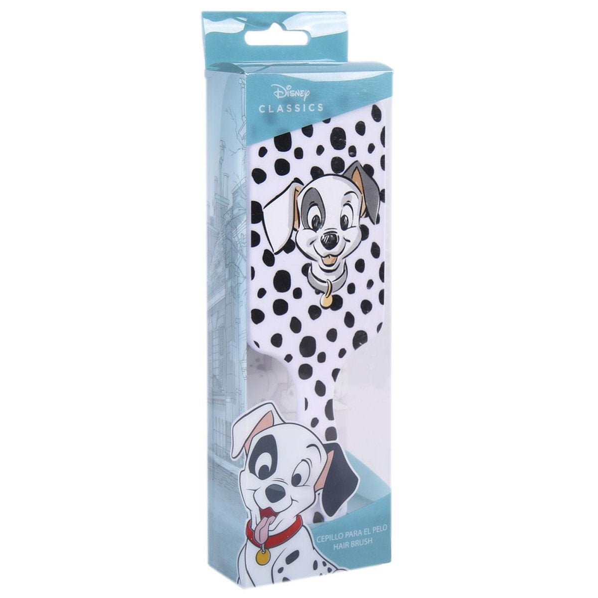 CEPILLO RECTANGULAR INFANTIL DISNEY 101 DALMATA - ILUSION SHOP