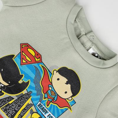 CHANDAL COTTON BRUSHED 3 PIEZAS JUSTICE LEAGUE - ILUSION SHOP