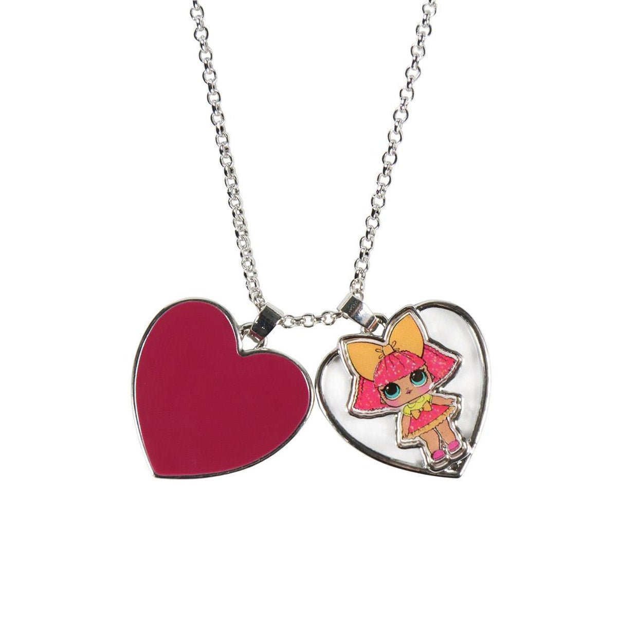 COLLAR METALICO CORAZON PREMIUM LOL SURPRISE SURT. - ILUSION SHOP