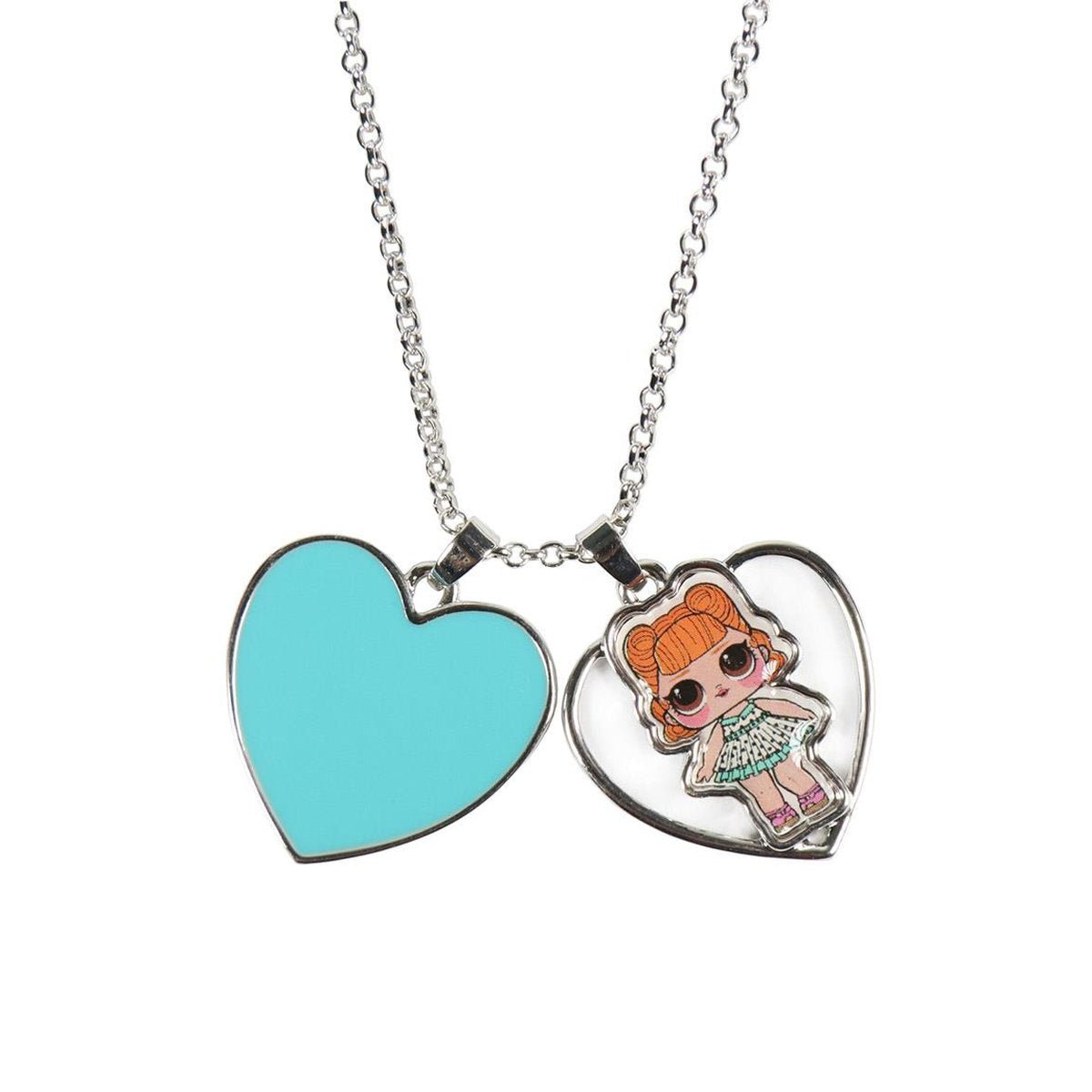 COLLAR METALICO CORAZON PREMIUM LOL SURPRISE SURT. - ILUSION SHOP