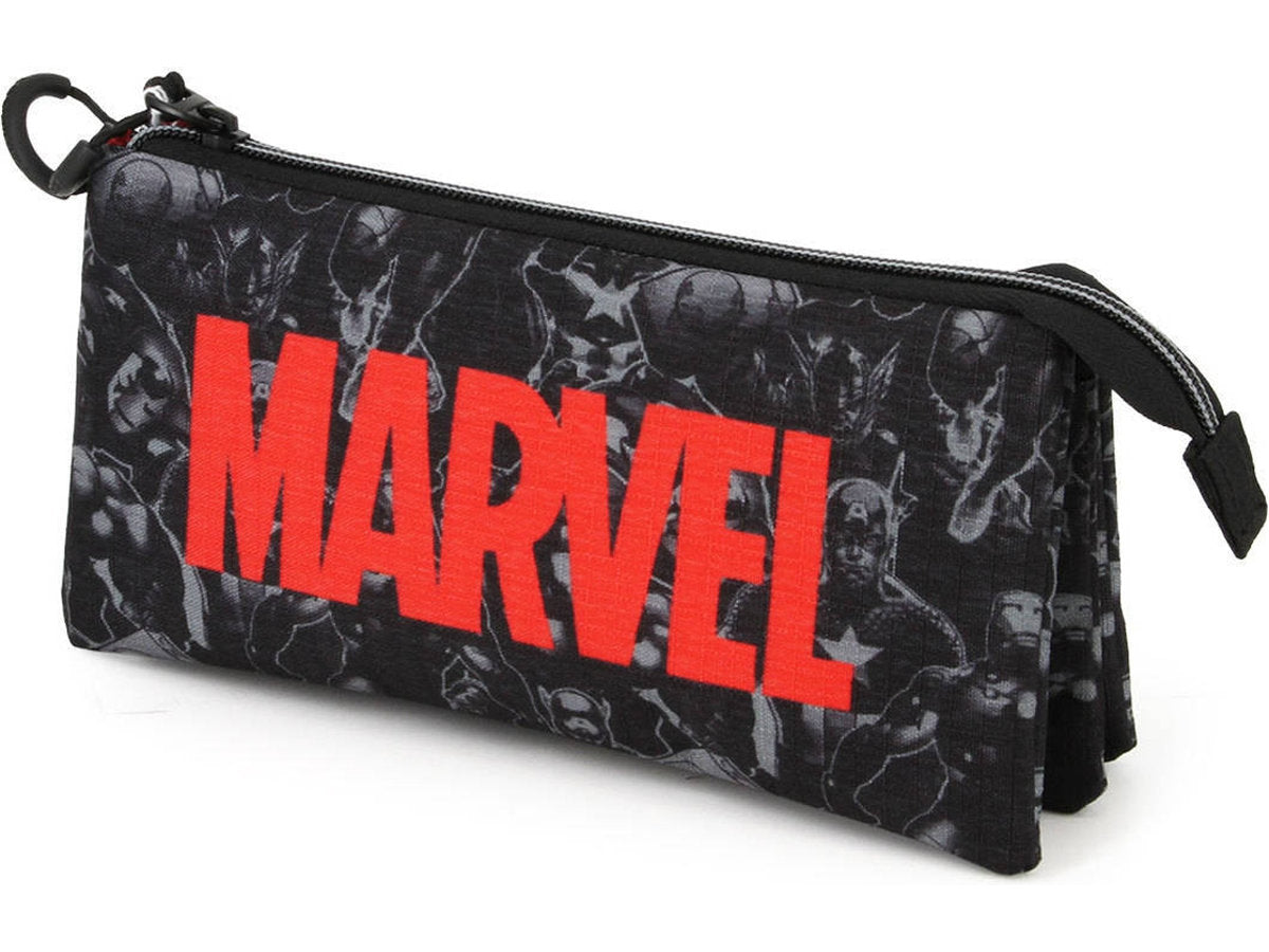ESTUCHE PORTATODO TRIPLE HS TIMELY MARVEL