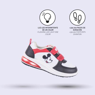 DEPORTIVA SUELA PVC CON LUCES MICKEY - ILUSION SHOP
