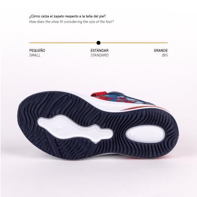 DEPORTIVA SUELA PVC CON LUCES SPIDERMAN - ILUSION SHOP