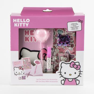 DIARIO SET HELLO KITTY - ILUSION SHOP