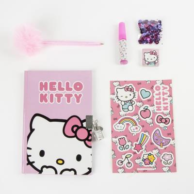 DIARIO SET HELLO KITTY - ILUSION SHOP