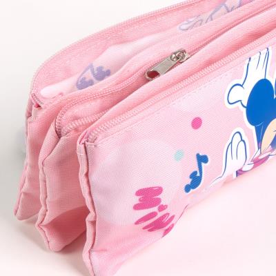 ESTUCHE PORTATODO 3 COMPARTIMENTOS MINNIE - ILUSION SHOP