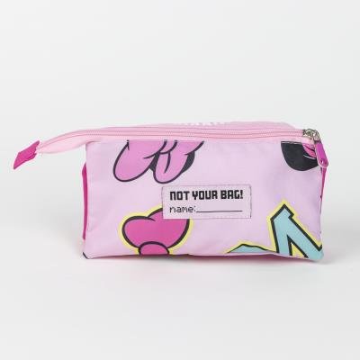 ESTUCHE PORTATODO 3 COMPARTIMENTOS MINNIE - ILUSION SHOP