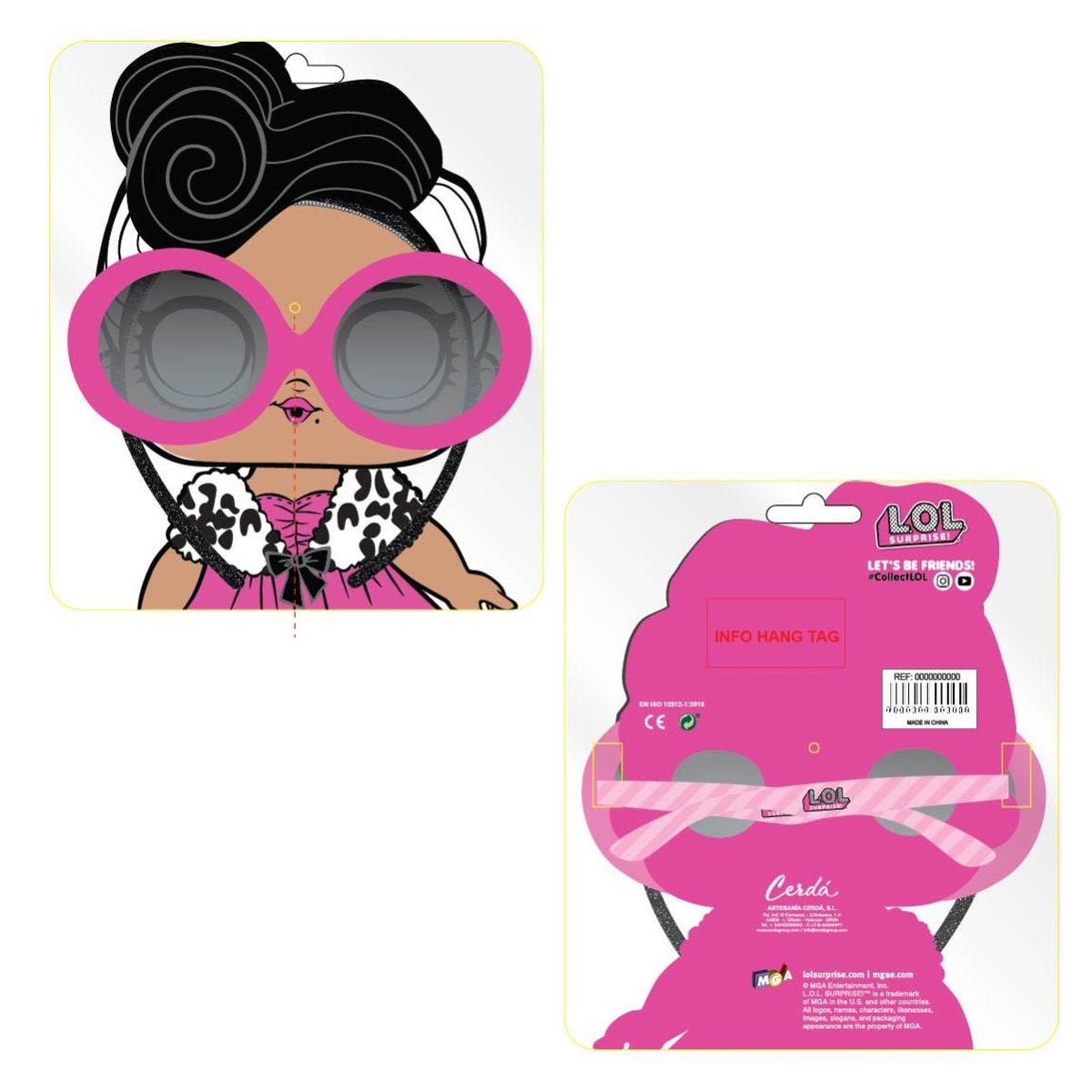 GAFAS DE SOL LOL SURPRISE + DIAMEMA - ILUSION SHOP