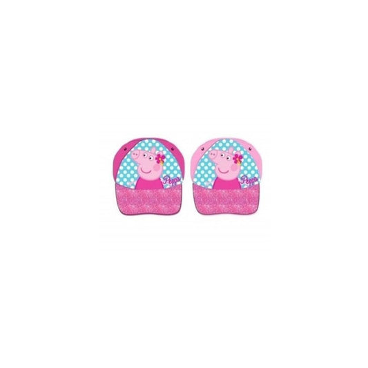 GORRA FULL PRINT PEPPA PIG SURTIDA VISERA GLITTER - ILUSION SHOP