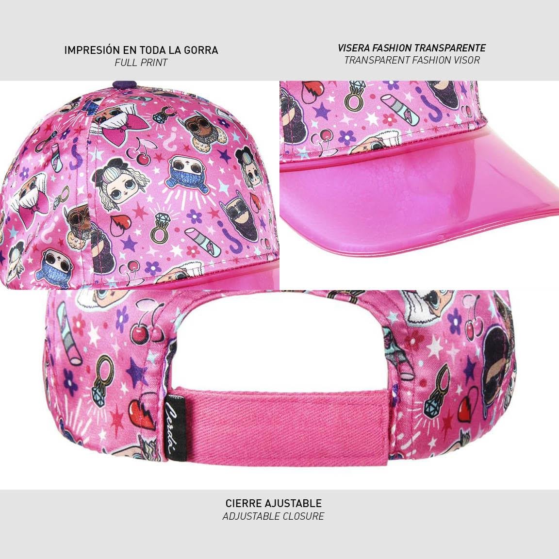 GORRA LOL SURPRISE VISERA CURVA PREMIUM - ILUSION SHOP