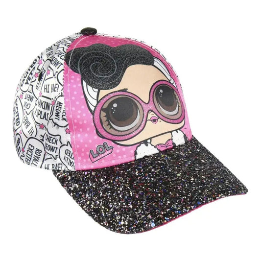 GORRA PREMIUM LOL SURPRISE VISERA GLITTER - ILUSION SHOP