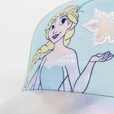 GORRA VISERA CURVA APLICACIONES FROZEN - ILUSION SHOP