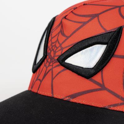 GORRA VISERA CURVA APLICACIONES SPIDERMAN - ILUSION SHOP