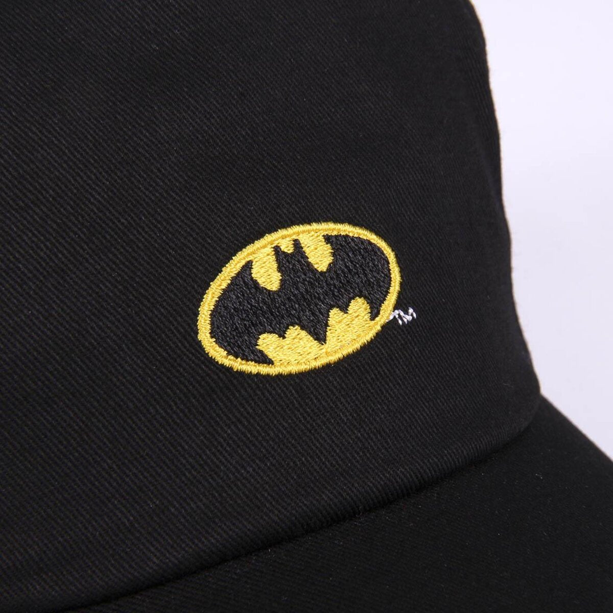 GORRA VISERA CURVA BORDADO BATMAN - ILUSION SHOP