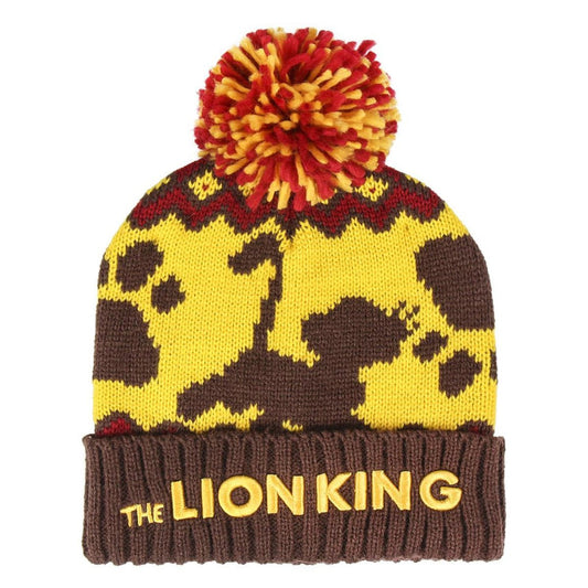 GORRO POMPOM PREMIUM LANA EL REY LEON DISNEY - ILUSION SHOP
